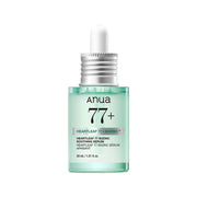 Anua Heartleaf 77% B3 Zinc Soothing Serum, a niacinamide and heartleaf serum that calms and balances skin.
