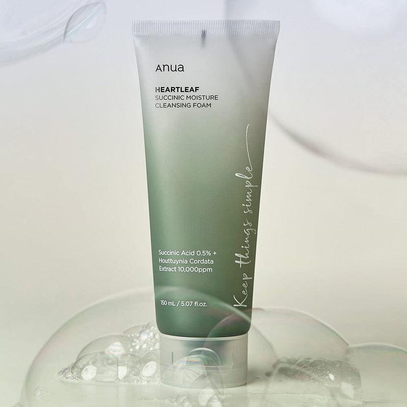 Anua Heartleaf Succinic Moisture Cleansing Foam