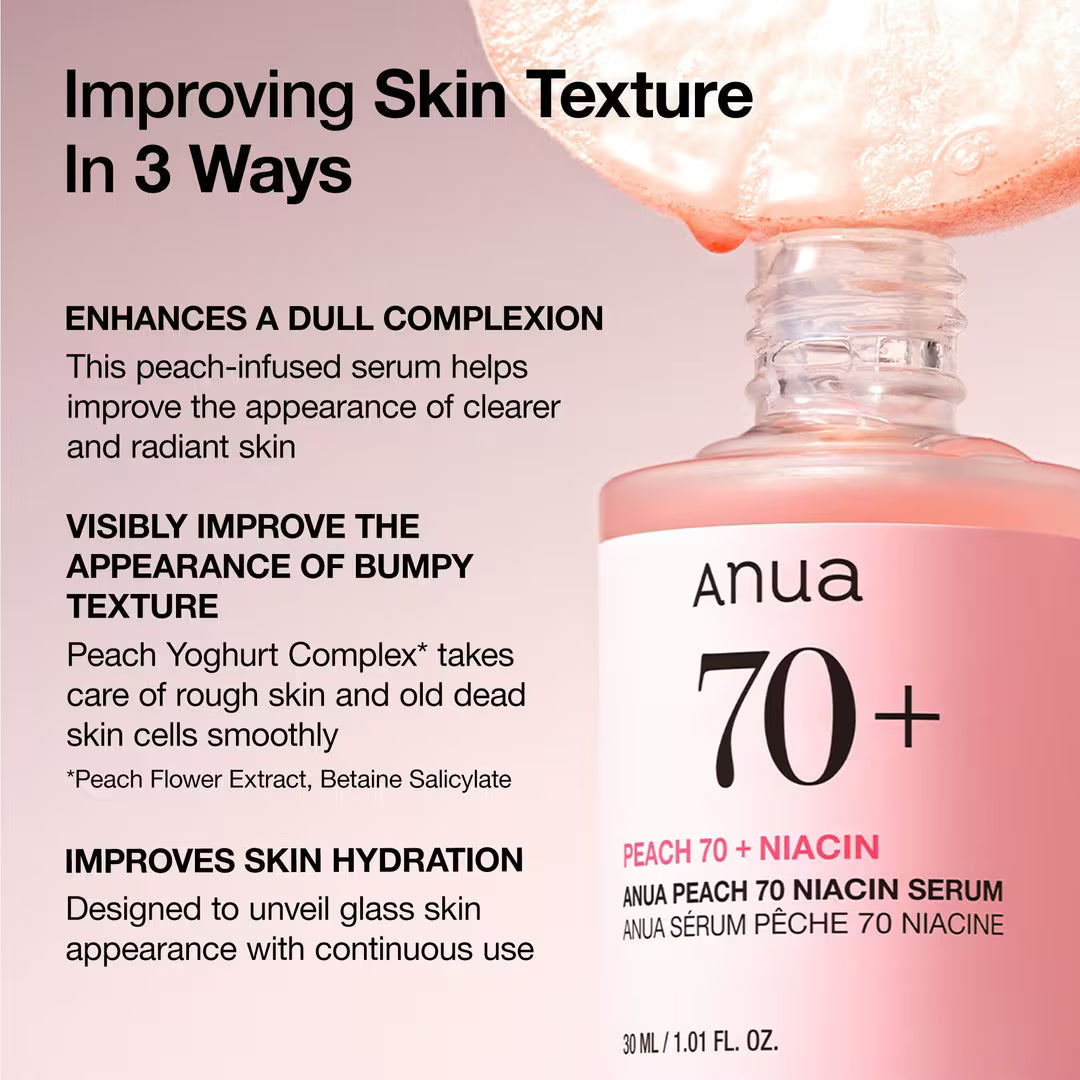 Anua Peach 70 Niacinamide Serum