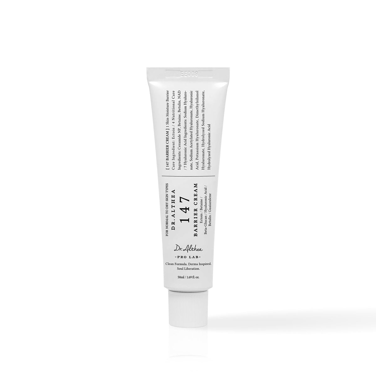 Dr. Althea 147 Barrier Cream, a ceramide and hyaluronic acid moisturizer for dry, sensitive skin.