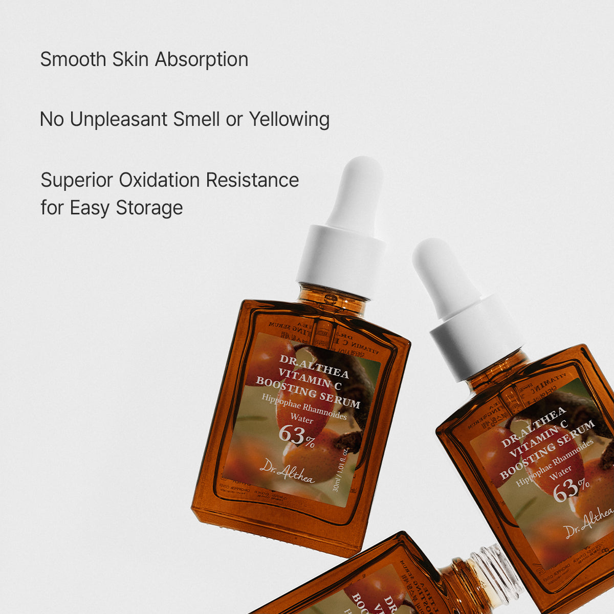 Dr. Althea Vitamin C Boosting Serum, a niacinamide and tranexamic acid serum for dark spots.