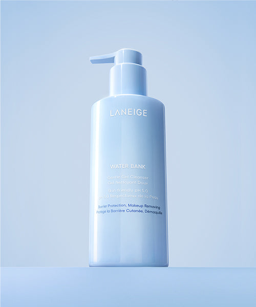 Laneige Water Bank Gentle Gel Cleanser 250ml pH 5.0 sulfate-free hydrating gel cleanser