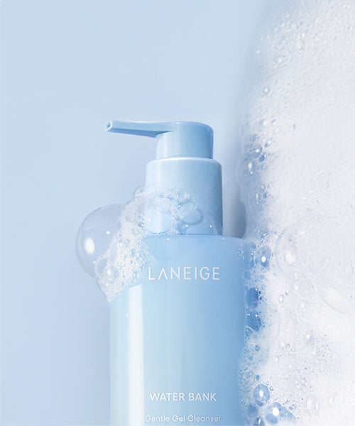 Laneige Water Bank Gentle Gel Cleanser 250ml pH 5.0 sulfate-free hydrating gel cleanser