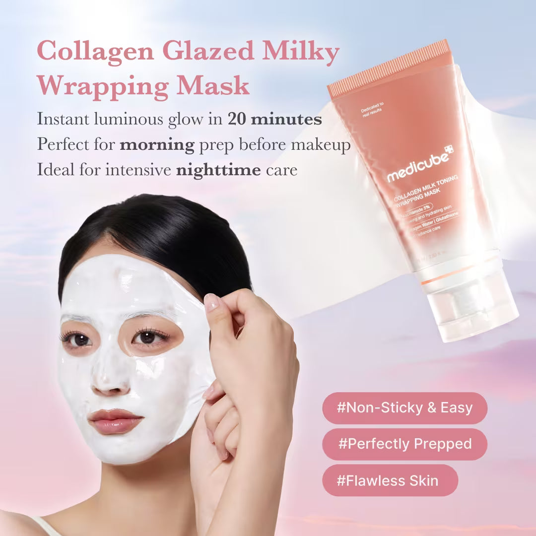 Medicube Collagen Milk Toning Daytime Wrapping Mask