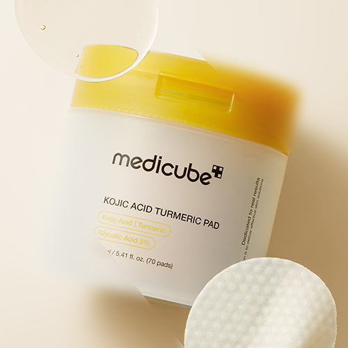 Medicube Kojic Acid Tumeric Toner Pad