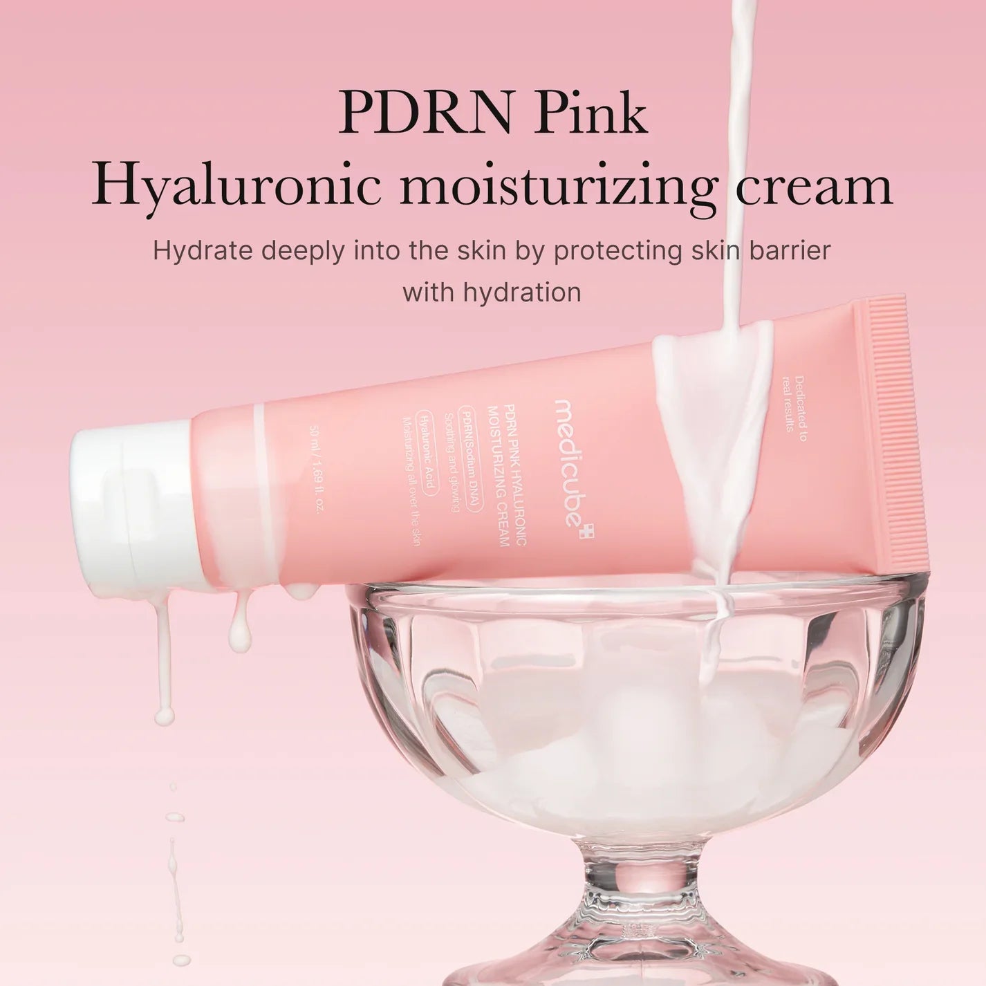 Medicube Salmon DNA PDRN Pink Hyaluronic Moisturizing Cream