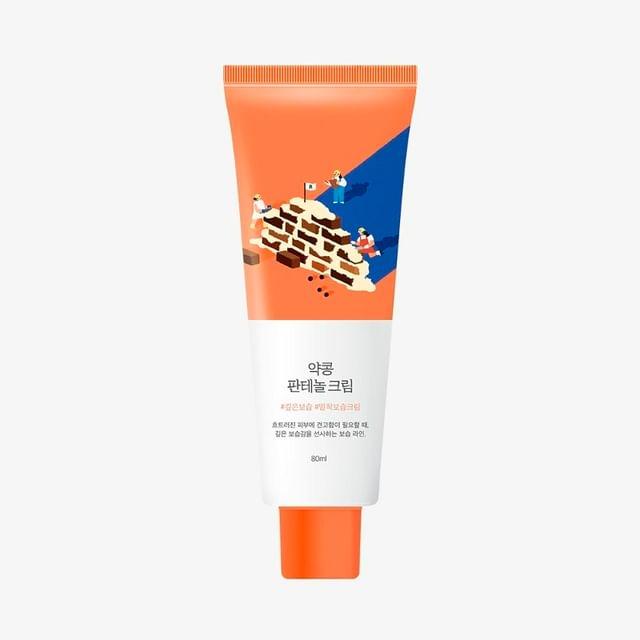 Round Lab Soybean Panthenol Cream, a fragrance-free barrier moisturizer with soybean extract and panthenol.