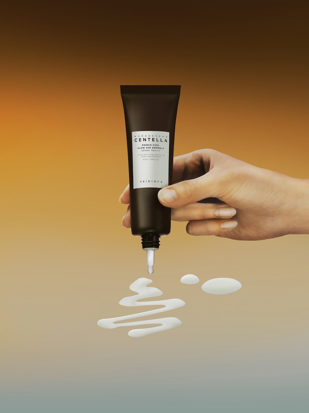 SKIN1004 Madagascar Centella Probio-cica Glow Sun Ampoule SPF 50