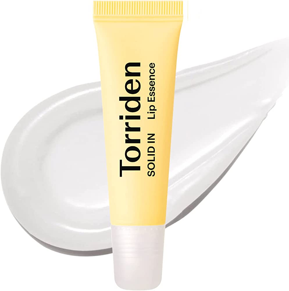 Torriden SOLID IN Ceramide Lip Essence, a ceramide lip treatment that softens and hydrates dry lips.