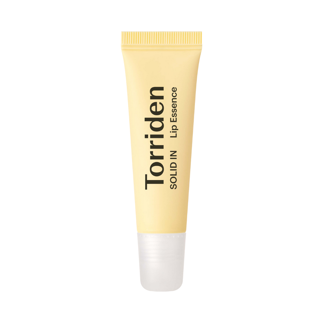 Torriden SOLID IN Ceramide Lip Essence, a ceramide lip treatment that softens and hydrates dry lips.