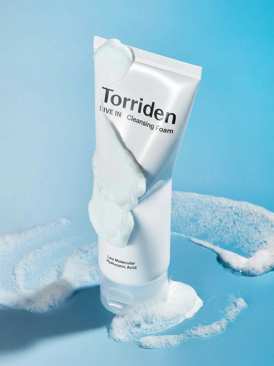 Torriden DIVE IN Low Molecular Hyaluronic Acid Cleansing Foam