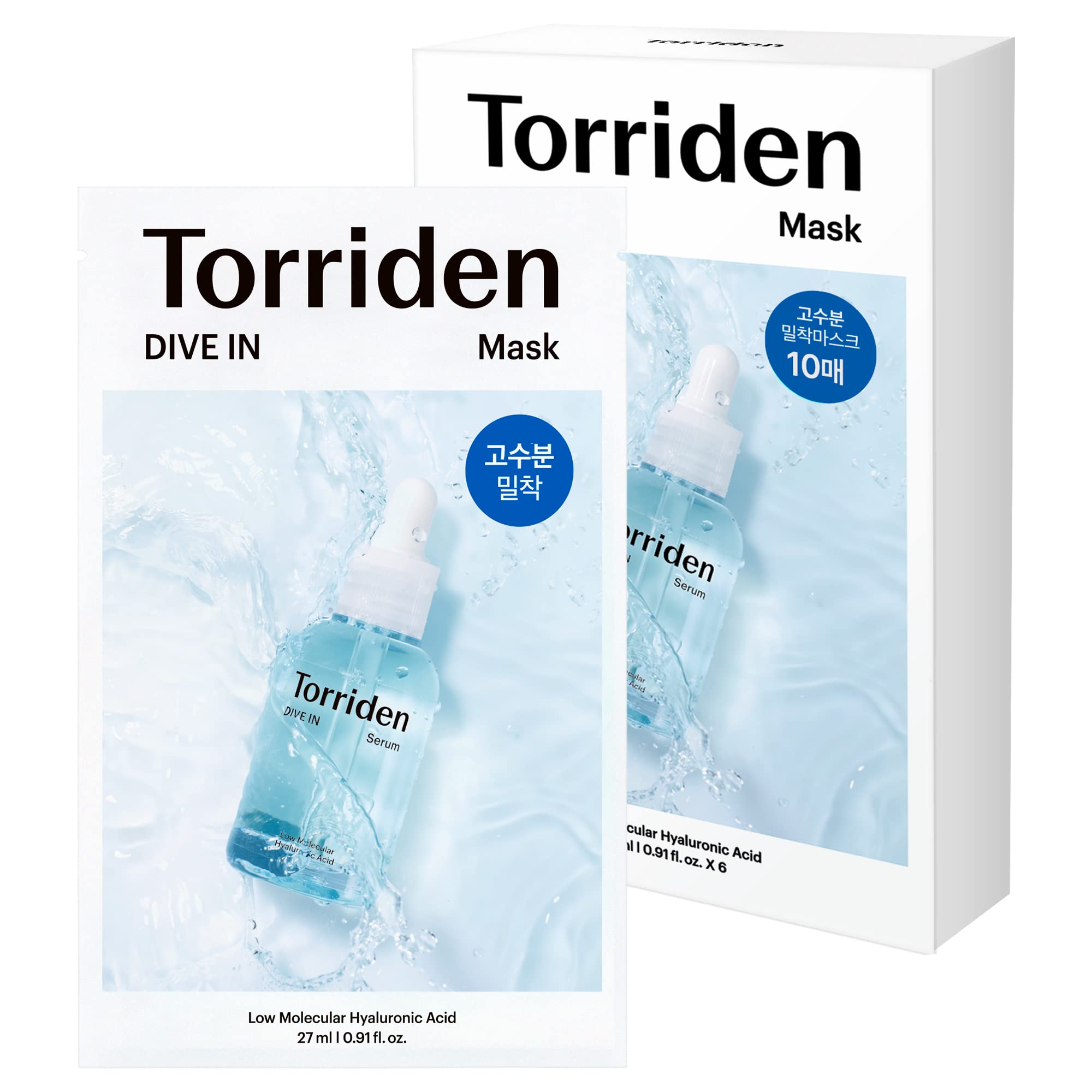 Torriden DIVE IN Low Molecular Hyaluronic Acid Mask Sheet