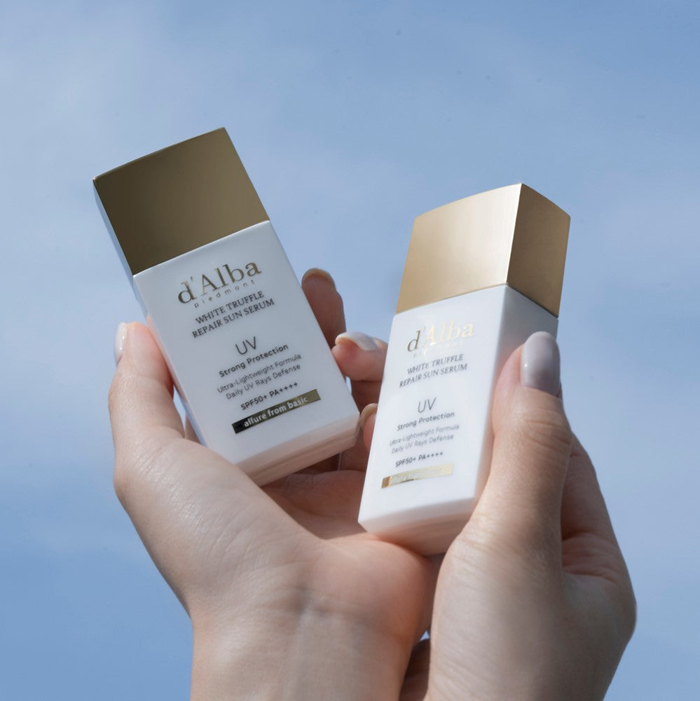 d'Alba White Truffle Repair Sun Serum SPF 50