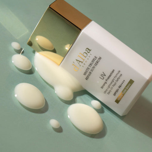 d'Alba White Truffle Repair Sun Serum SPF 50